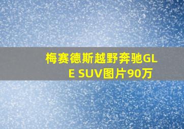 梅赛德斯越野奔驰GLE SUV图片90万